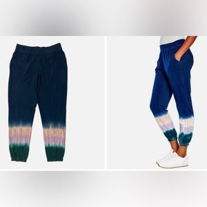 Wildfox tie dye pull on joggers Size XL